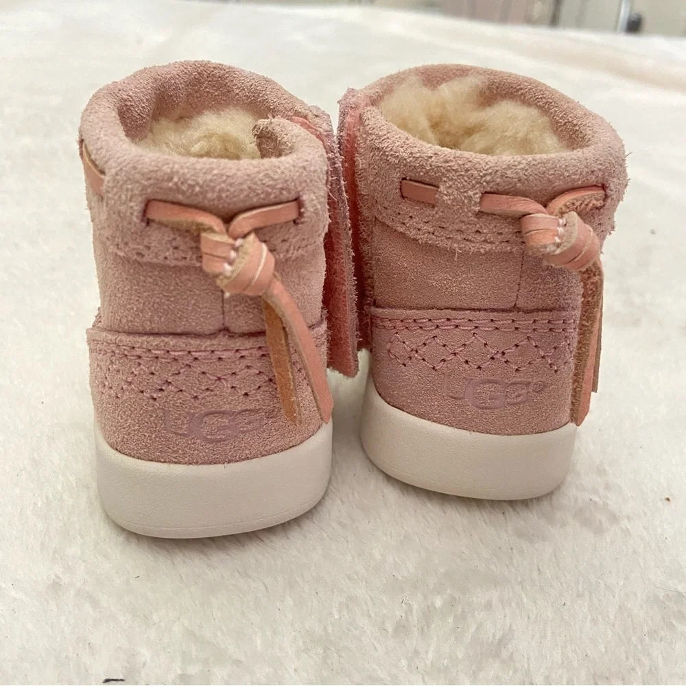 UGGs Cali Moc Campfire Baby Pink Bootie Toddlers Boots